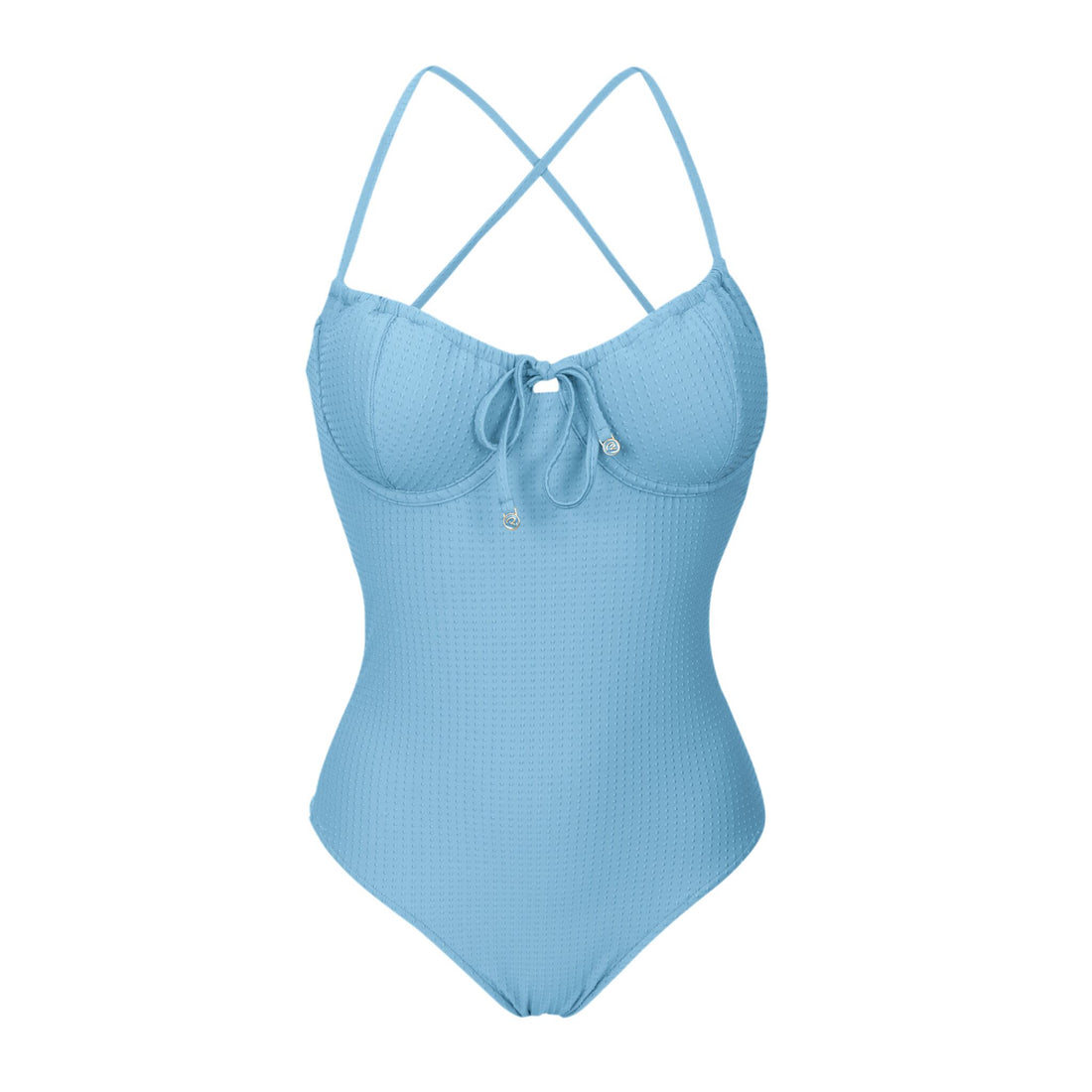 Product Front: Rio De Sol One-Piece Dots-Sky Julia