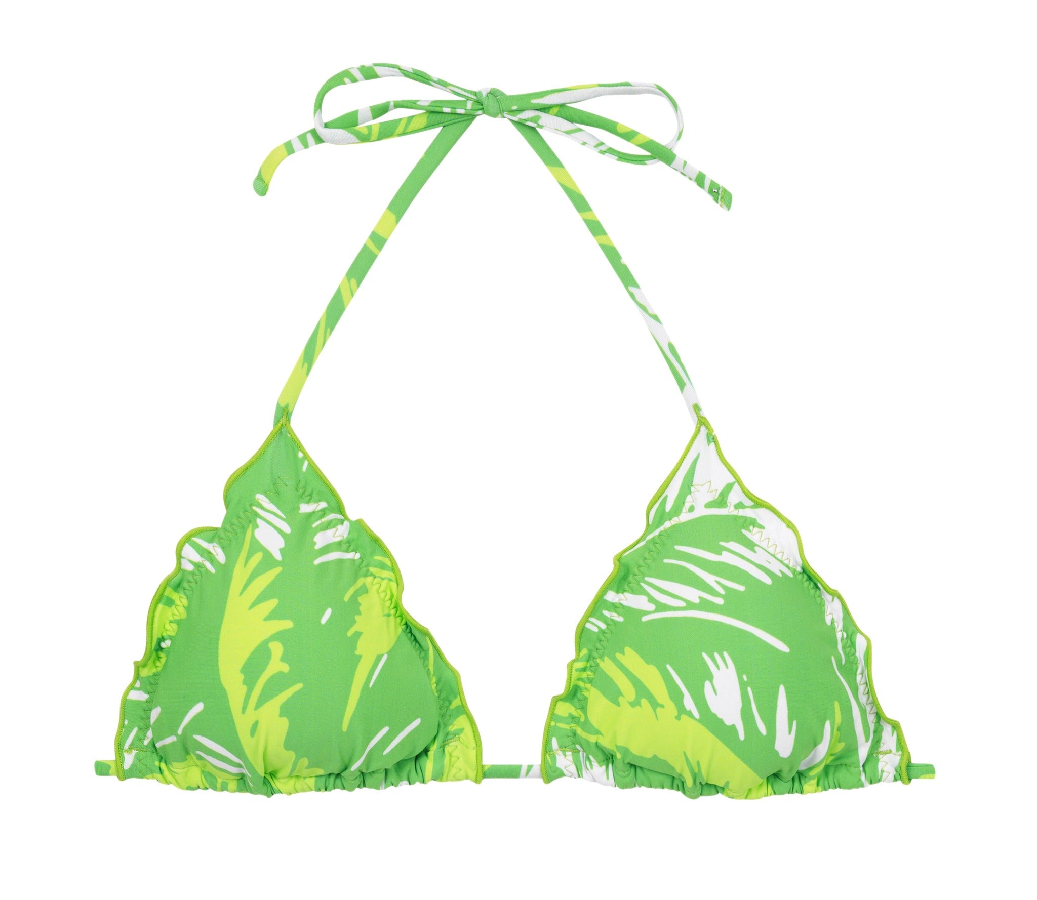 Product Front: Rio De Sol Top Top Green-Palms Frufru