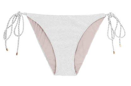 Product Front: Rio De Sol Bottom Bottom Shimmer-White Ibiza-Rope