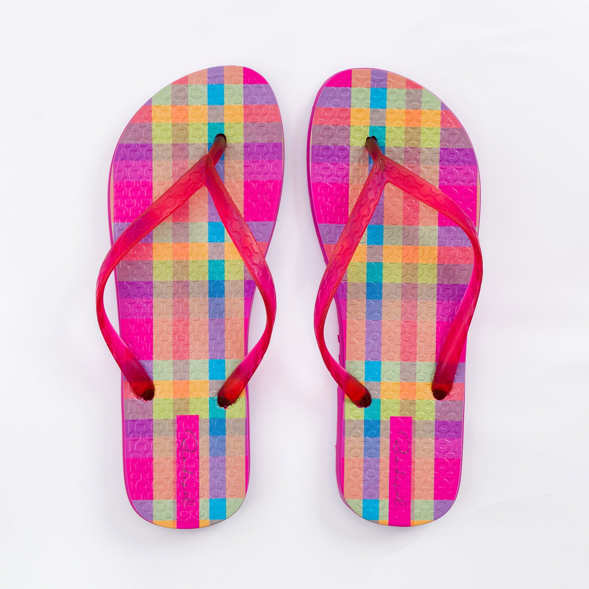 Product Front: Rio De Sol Flip-Flop Tulip-Garden Slim