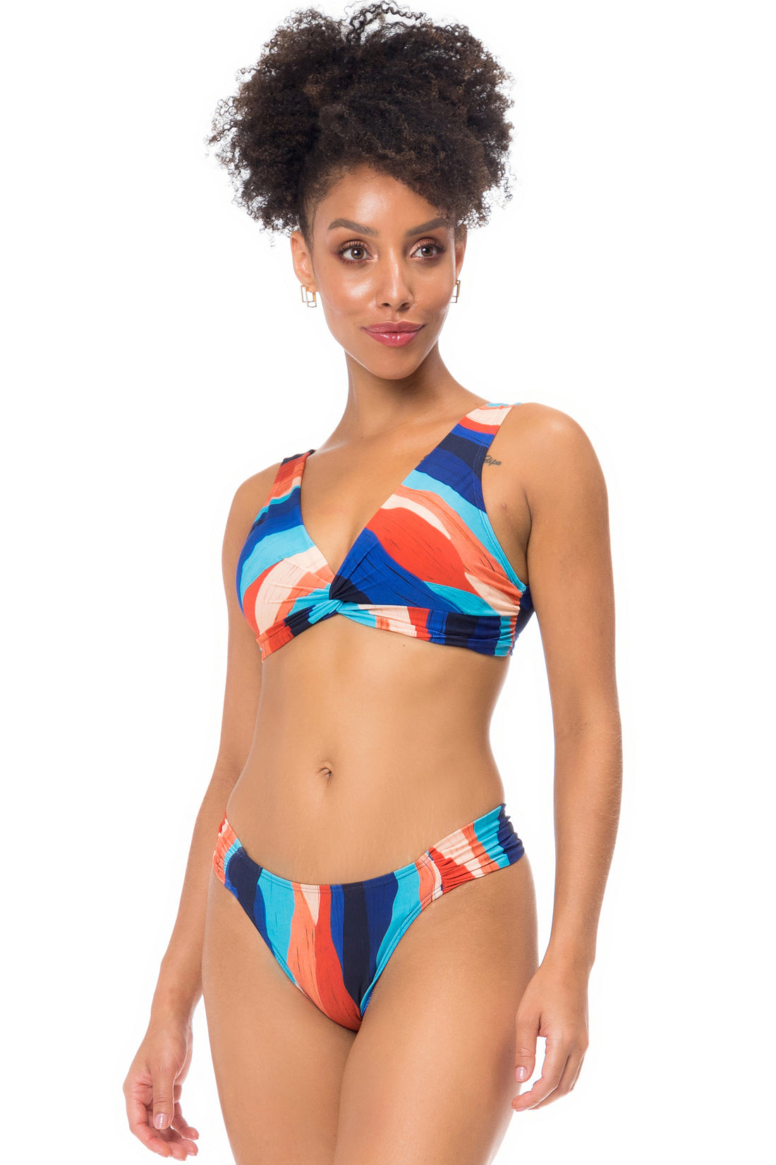 Gallery: La Playa Set Cropped Aquamarine