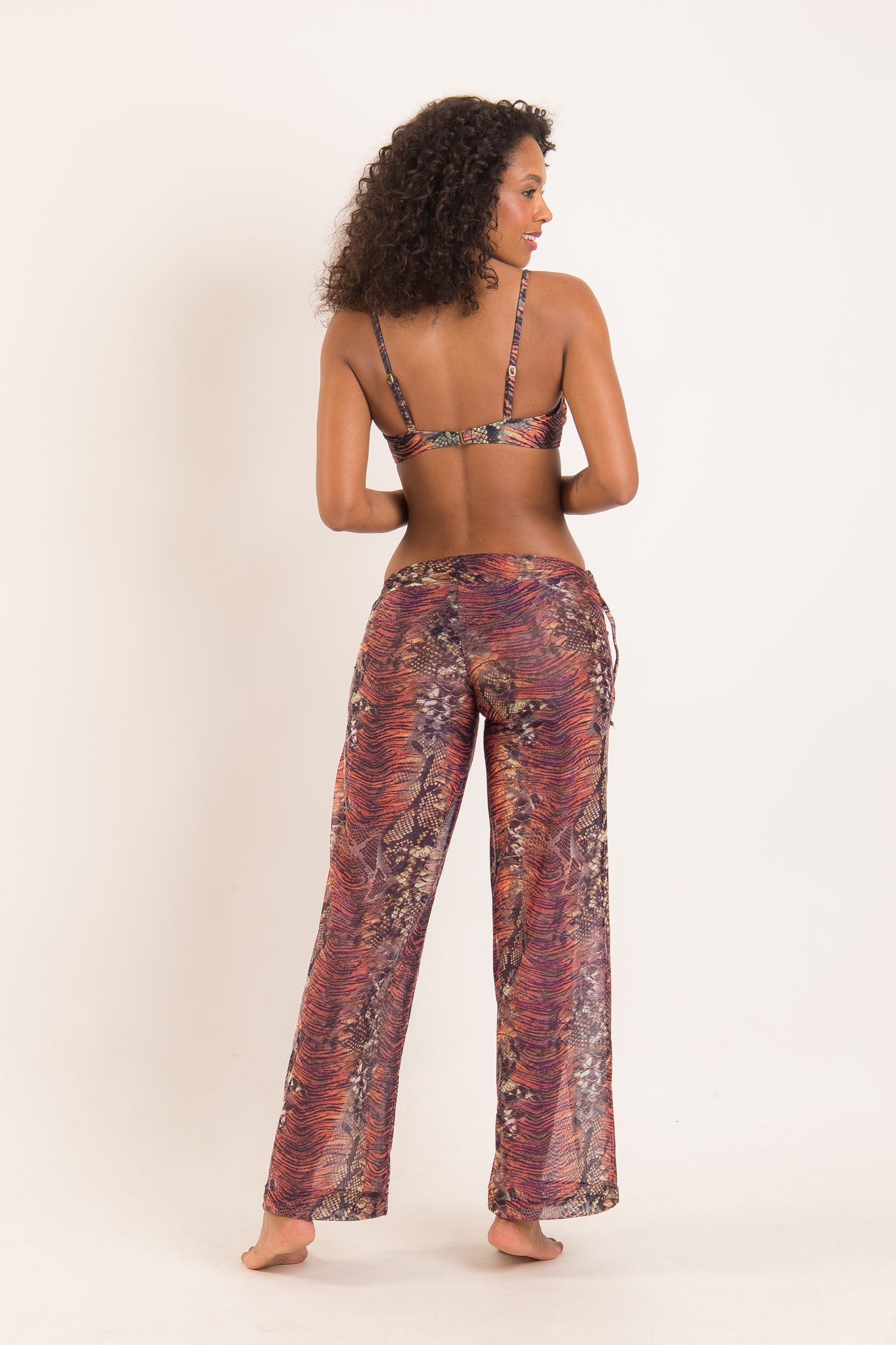 Model Back: Rio De Sol Beach Trousers Cobra Trouser