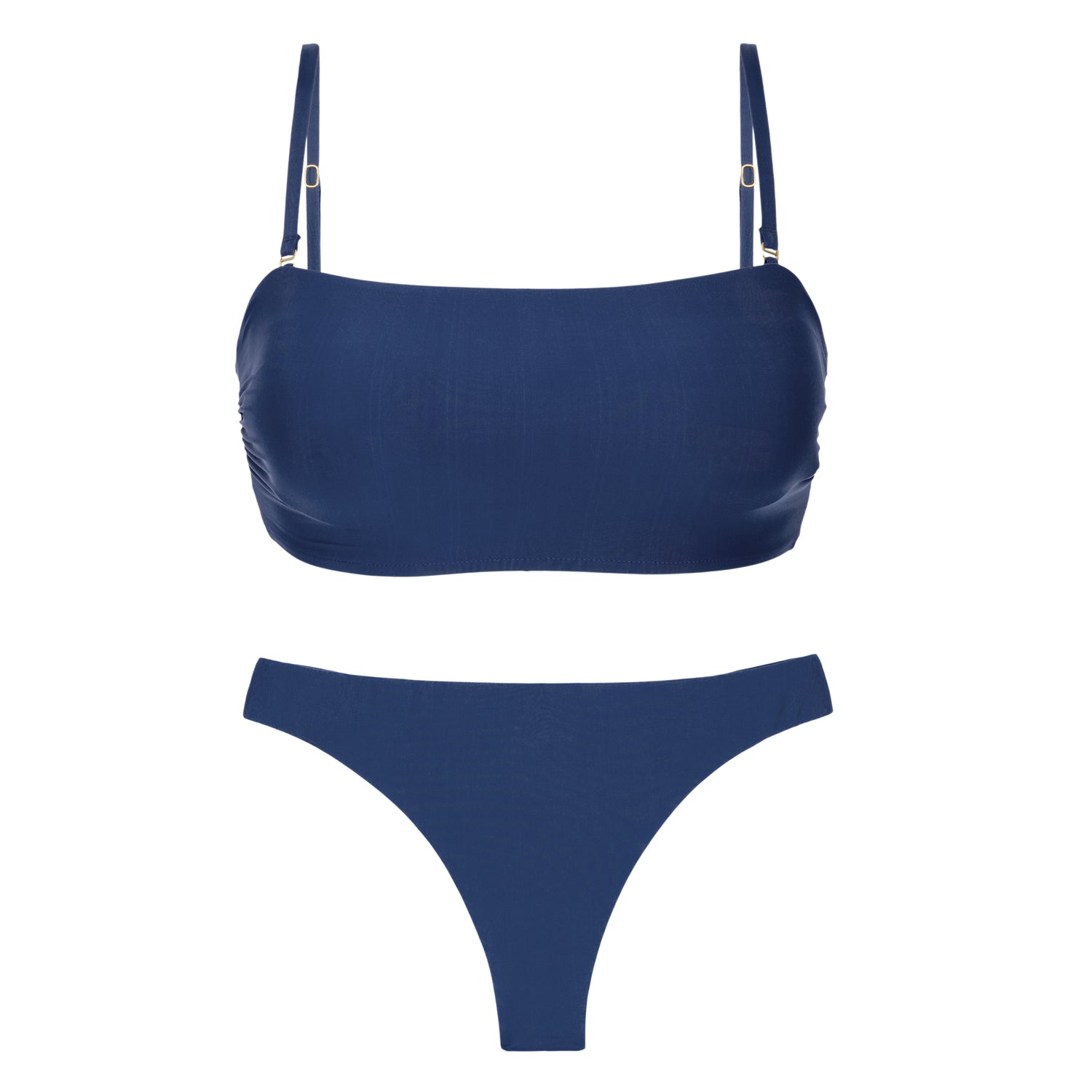 Product Front: Rio De Sol Set Set Navy Bandeau-Reto Nice-Fio