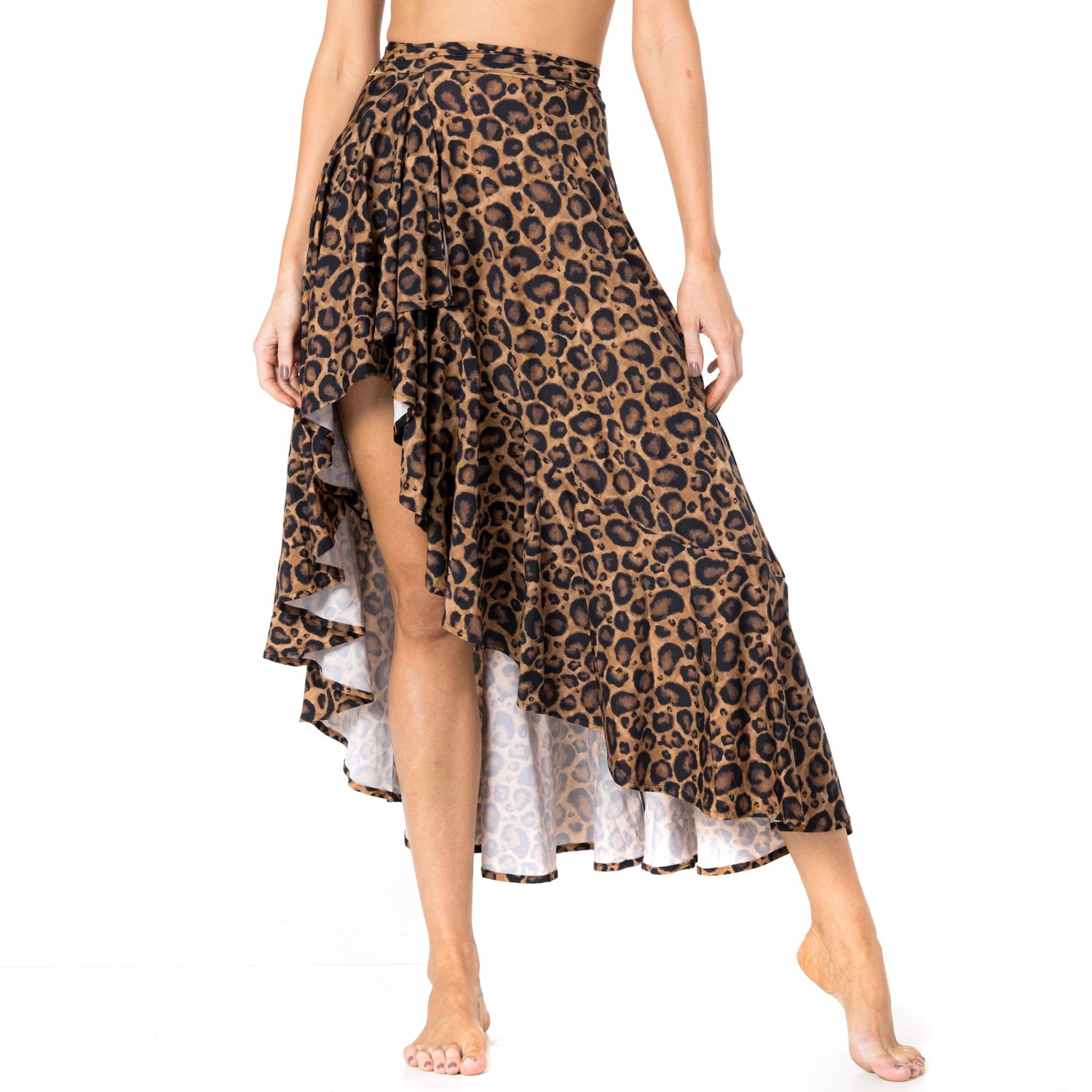 Gallery: Lua Morena Beach Skirt Pareo Babado Uv Onca