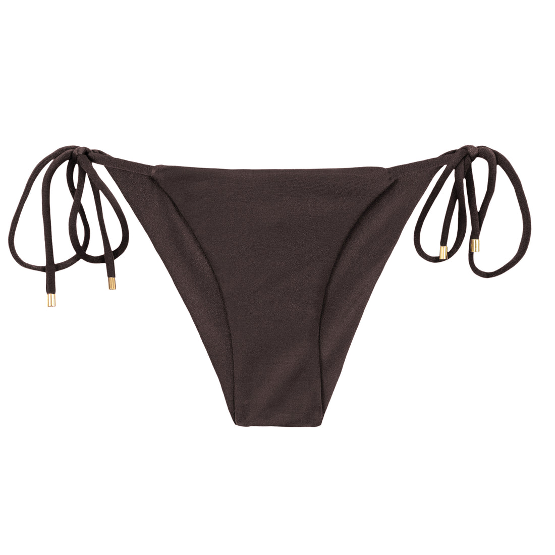Product Front: Rio De Sol Bottom Bottom Shimmer-Coffee Cheeky-Tie