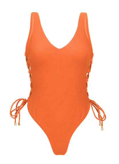 Product Front: Rio De Sol One-Piece St-Tpz Tangerina Zoe