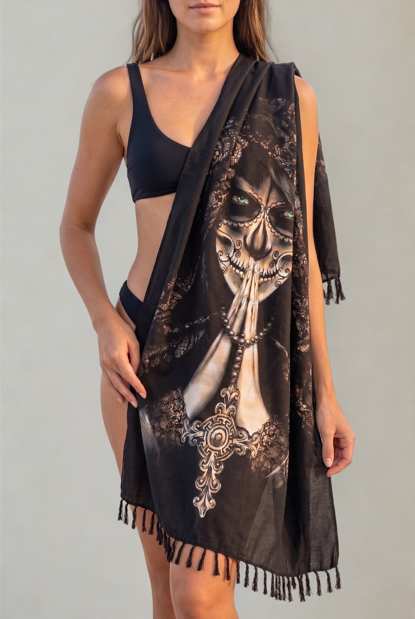 Model Front: Bali Blue Pareo Katrina