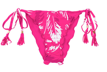 Product Front: Rio De Sol Bottom Bottom Pink-Palms Frufru