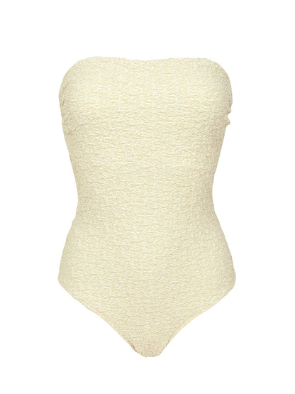 Product Front: Rio De Sol One-Piece Brisa-Offwhite Tube-Op
