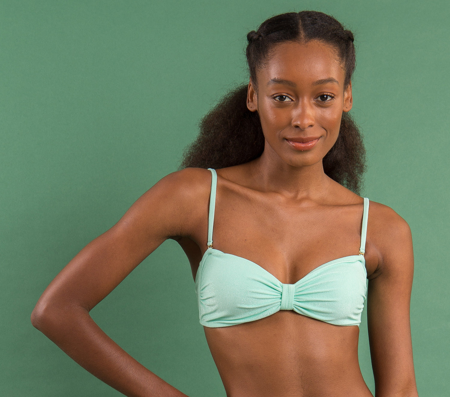 Image 11: Rio De Sol Top Top Malibu-Menta Bandeau-Duo