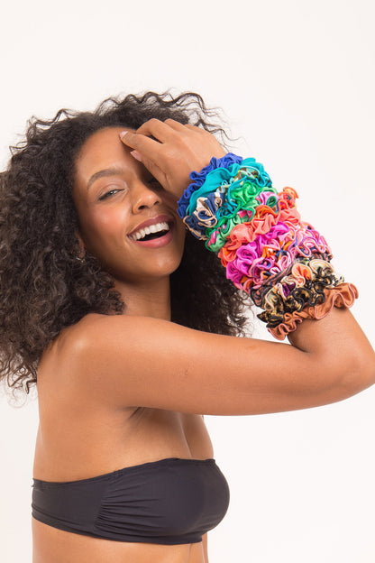 Image 03: Rio De Sol Hair Accessory Malibu-Nina Scrunchie