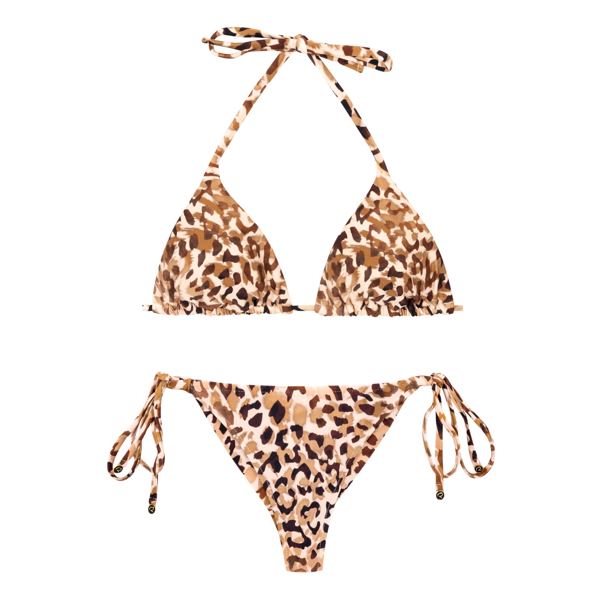 Product Front: Rio De Sol Set Set Leopard Tri-Inv Cheeky-Tie