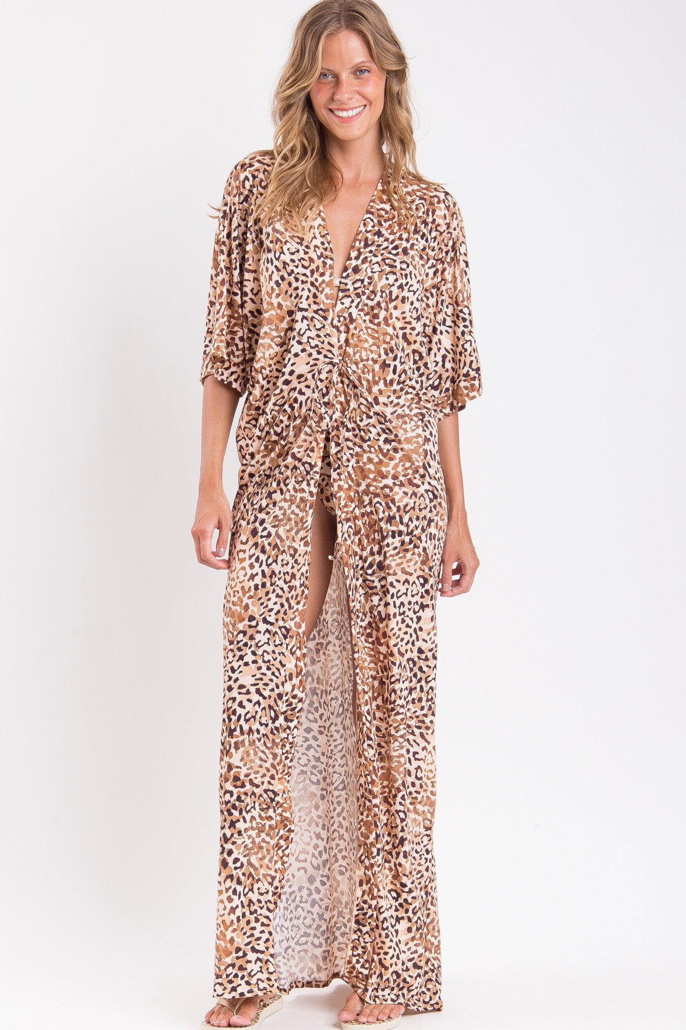 Gallery: Rio De Sol Maxi Dresses Leopard Long Dress