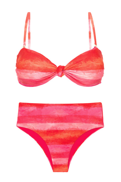 Product Front: Rio De Sol Set Set Cher Bandeau-Joy Hotpants