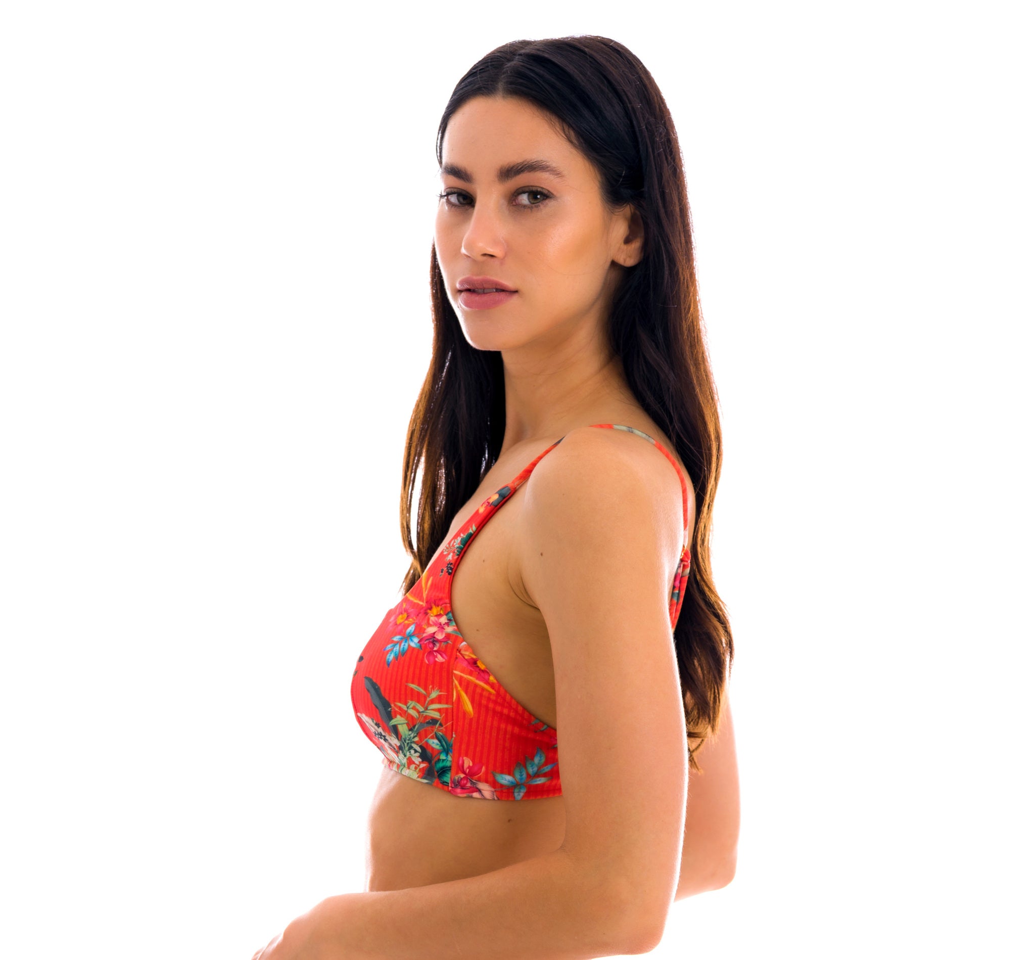 Image 08: Rio De Sol Top Top Wildflowers Bra-Sport