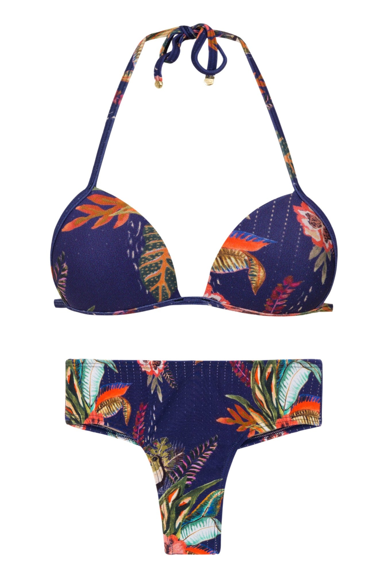 Product Front: La Playa Set Cheeky Tupiniquim Marinho