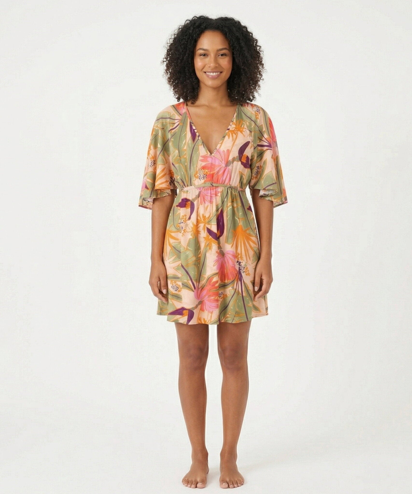 Model Front: Rio De Sol Mini Dress Oasis Mini Dress