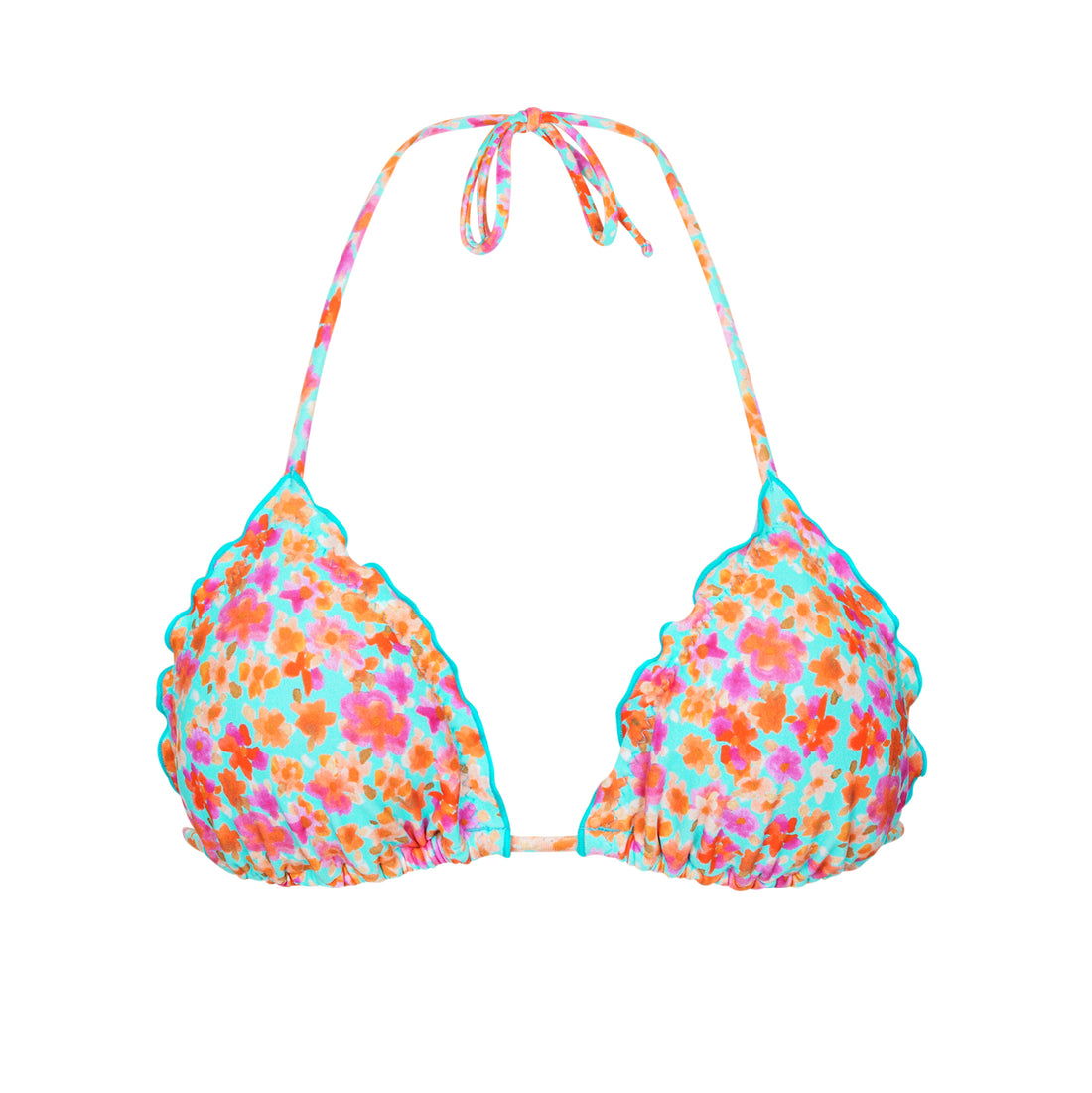 Product Front: Rio De Sol Top Top Ditsy-Sky Frufru