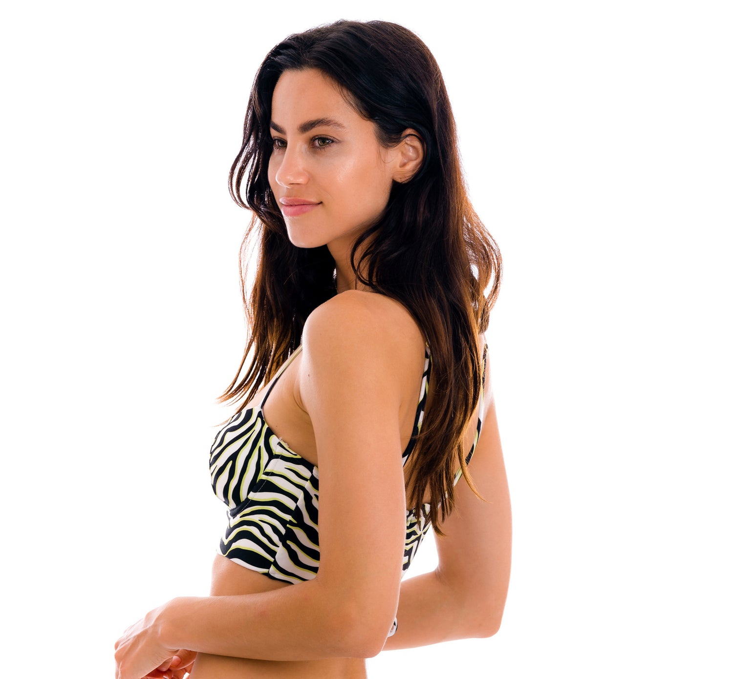 Image 08: Rio De Sol Top Top Wild-Black Balconet-Anna