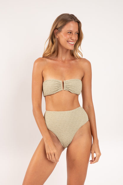 Image 06: Rio De Sol Bottom Bottom Brisa-Pistache Hotpants