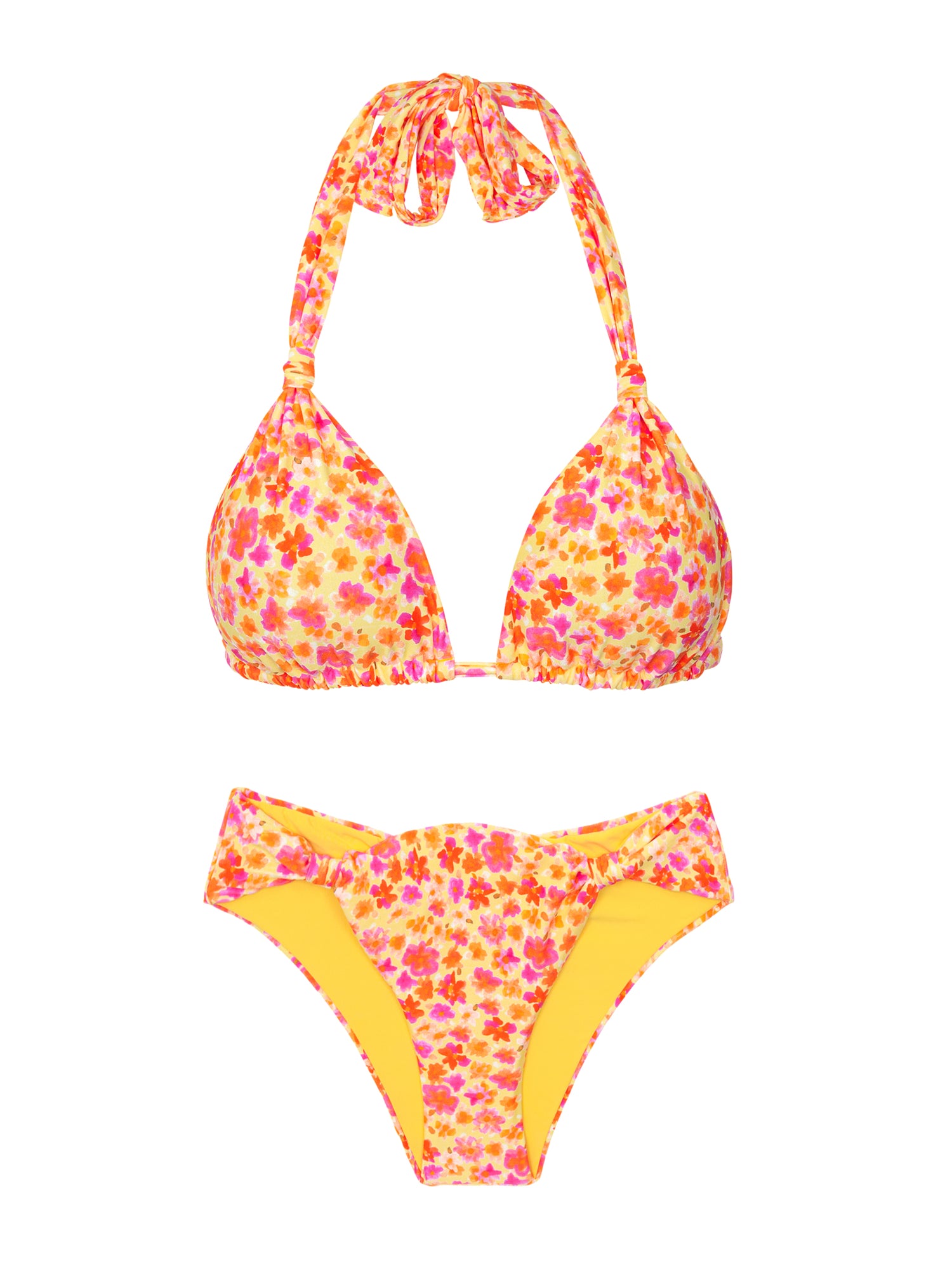 Product Front: Rio De Sol Set Set Ditsy-Butter Mel