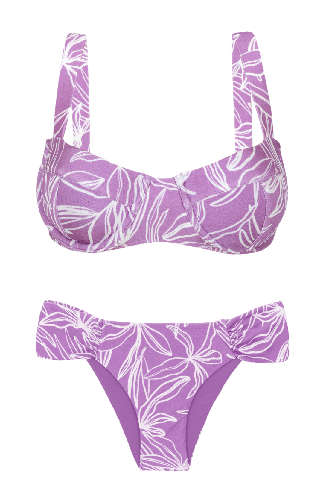 Product Front: Rio De Sol Set Set Trail-Purple Amelia Baobi
