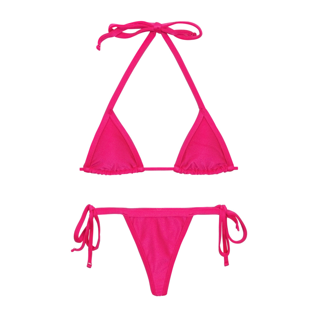Product Front: Rio De Sol Two Piece Swimwear Set Shimmer-Olinda Tri-Mini Super-Fio