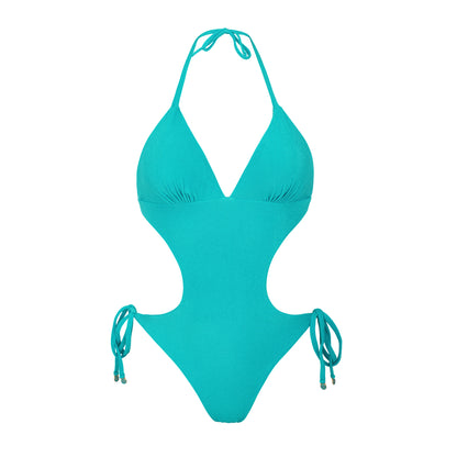 Product Front: Rio De Sol One-Piece Malibu-Atol Trikini