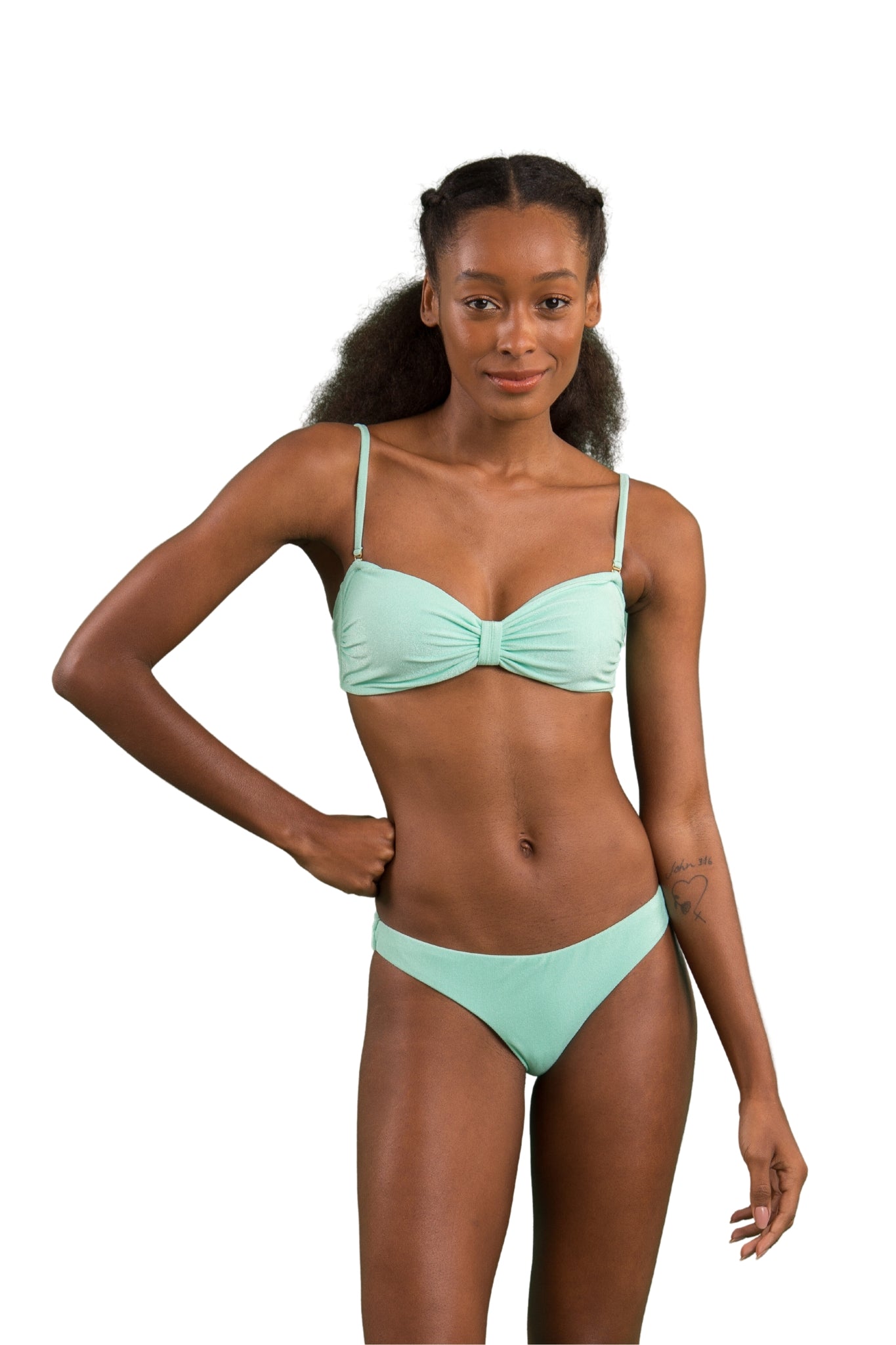 Image 04: Rio De Sol Top Top Malibu-Menta Balconet