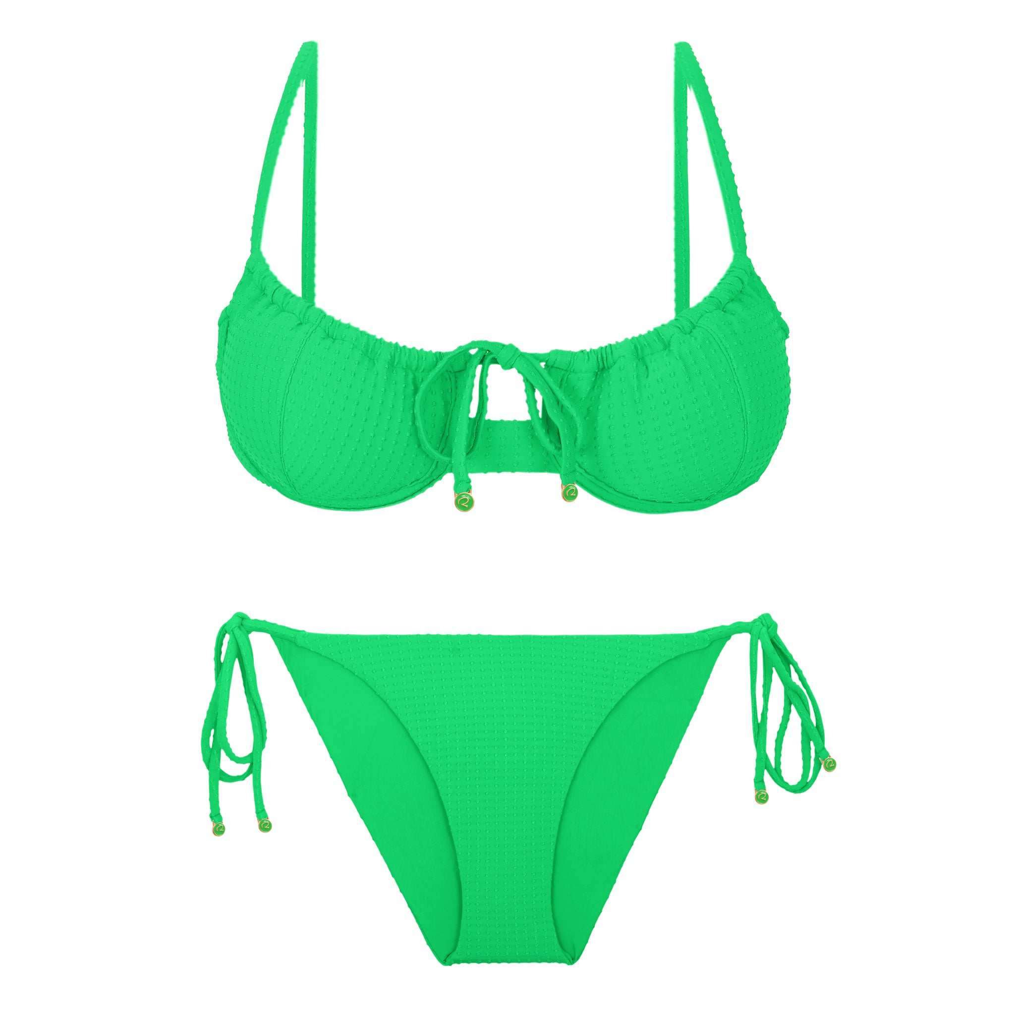 Product Front: Rio De Sol Set Set Dots-Energy Balconet-Tie Ibiza-Comfy