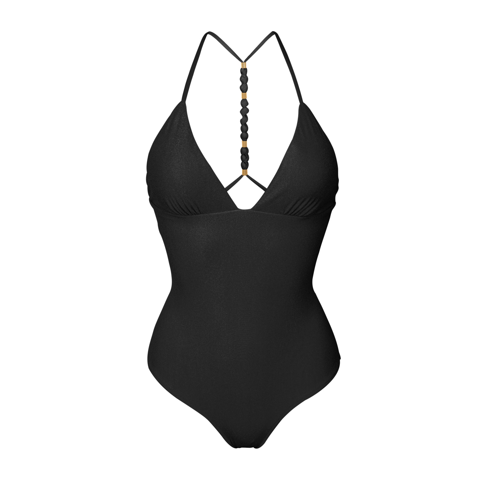 Product Front: Rio De Sol One-Piece Malibu-Black Alani-Op
