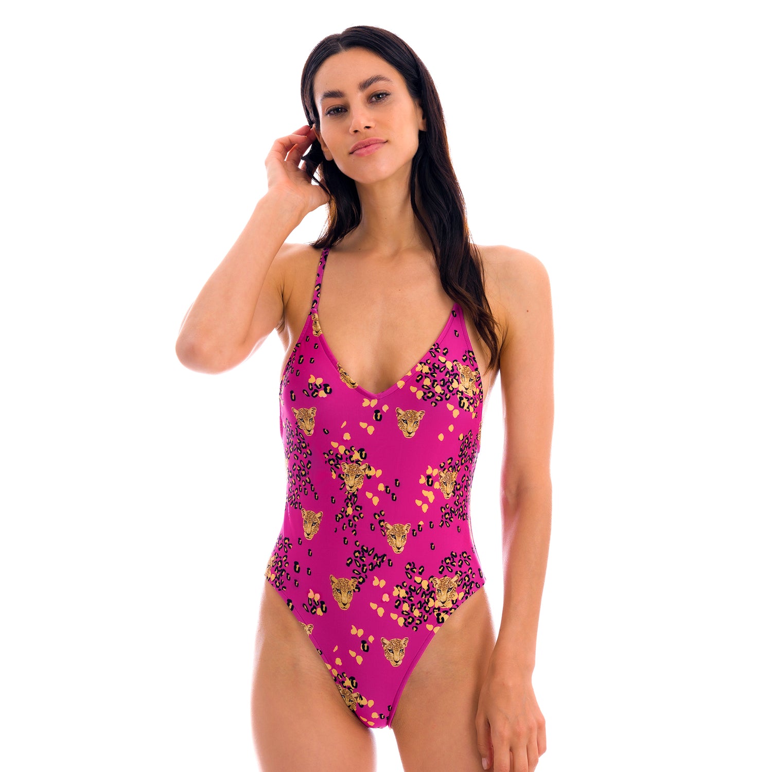 Gallery: Rio De Sol One-Piece Roar-Pink Hype