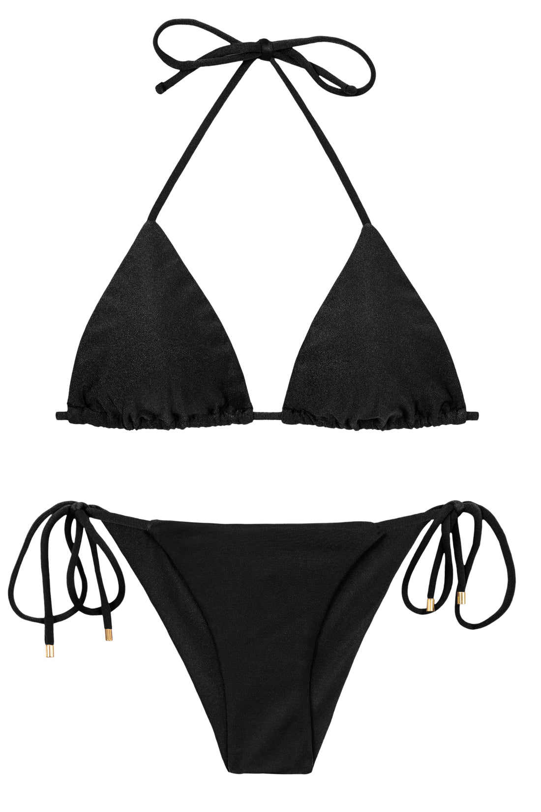 Product Front: Rio De Sol Set Set Shimmer-Black Tri-Inv Cheeky-Tie