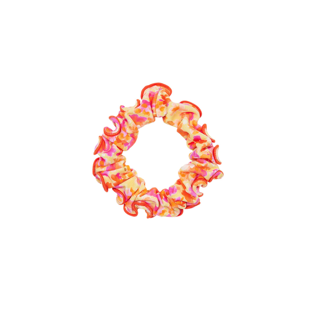 Product Front: Rio De Sol Hair Accessory Ditsy-Butter Scrunchie
