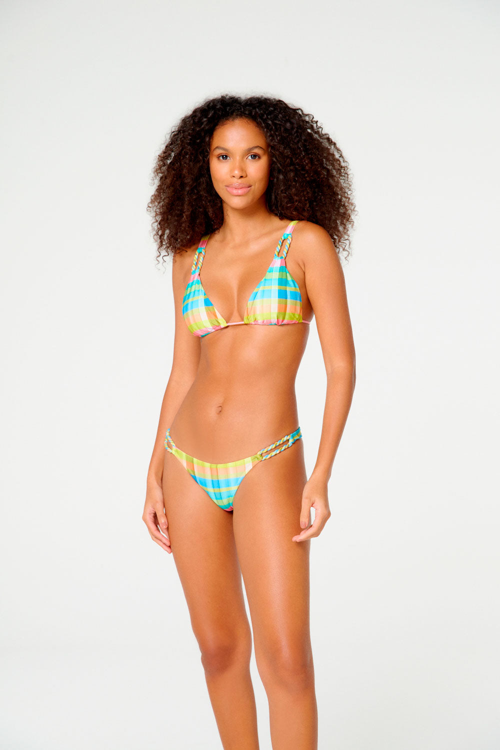 Image 03: Blueman Bottom Bottom Ubatuba Xadrez Candy