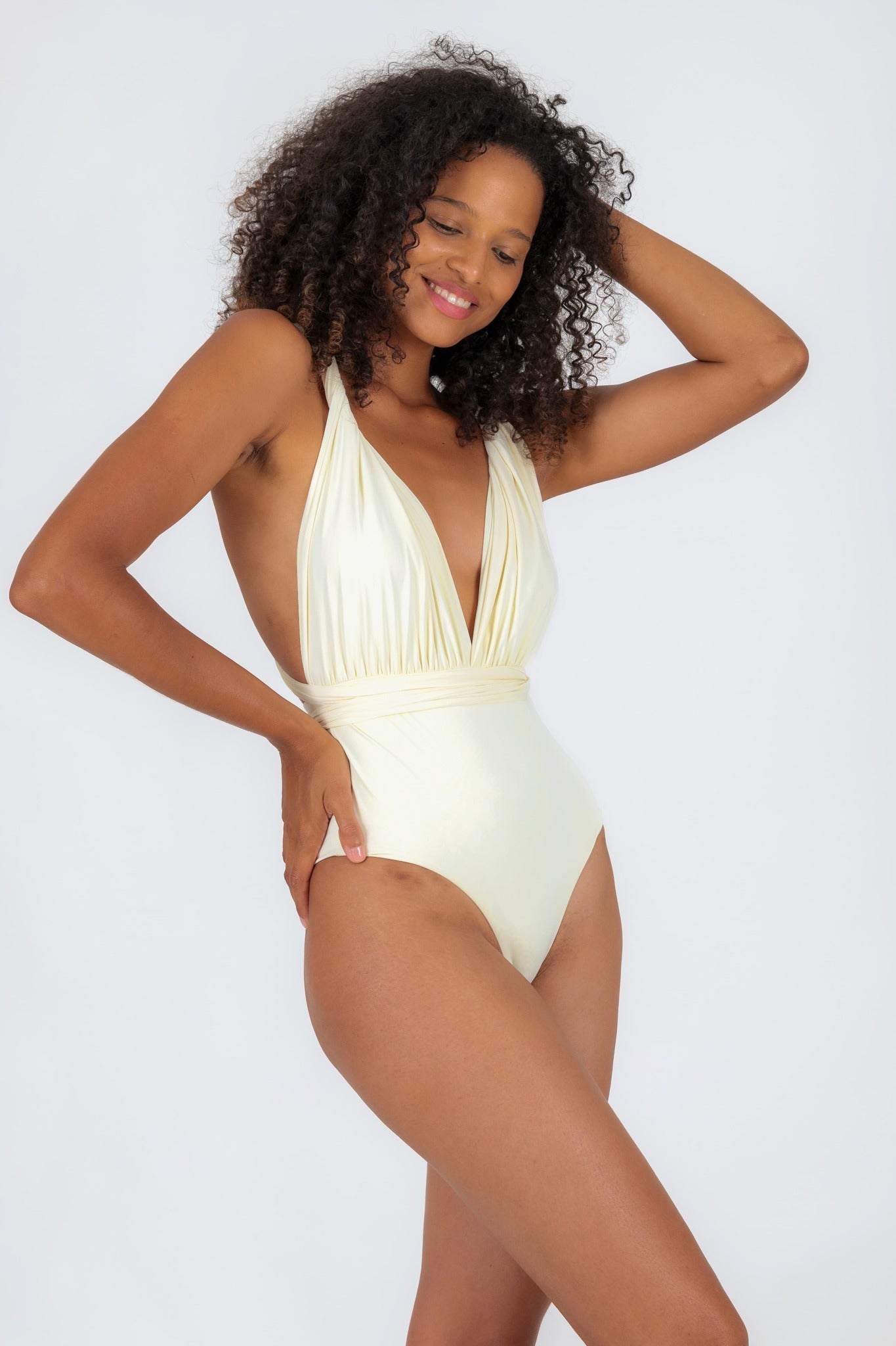 Image 04: Rio De Sol One-Piece Off-White Marina