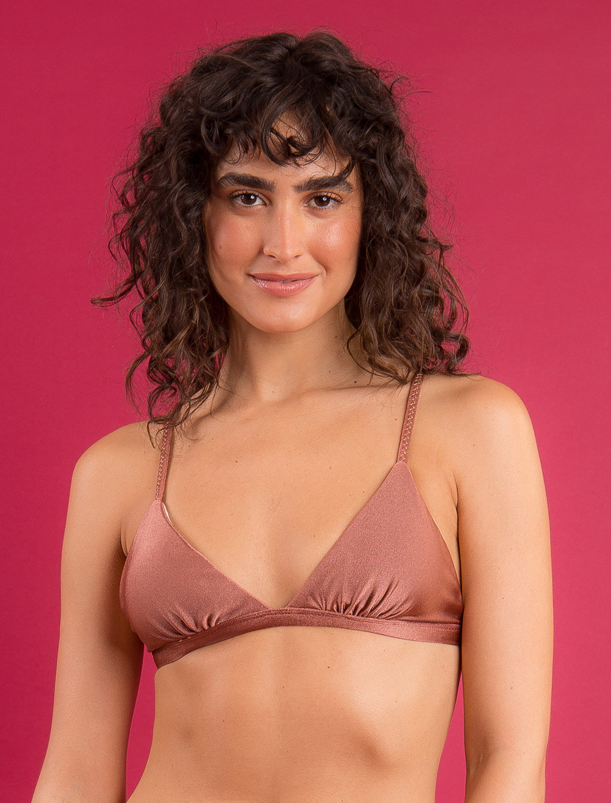 Image 09: Rio De Sol Top Top Shimmer-Copper Tri-Fixo