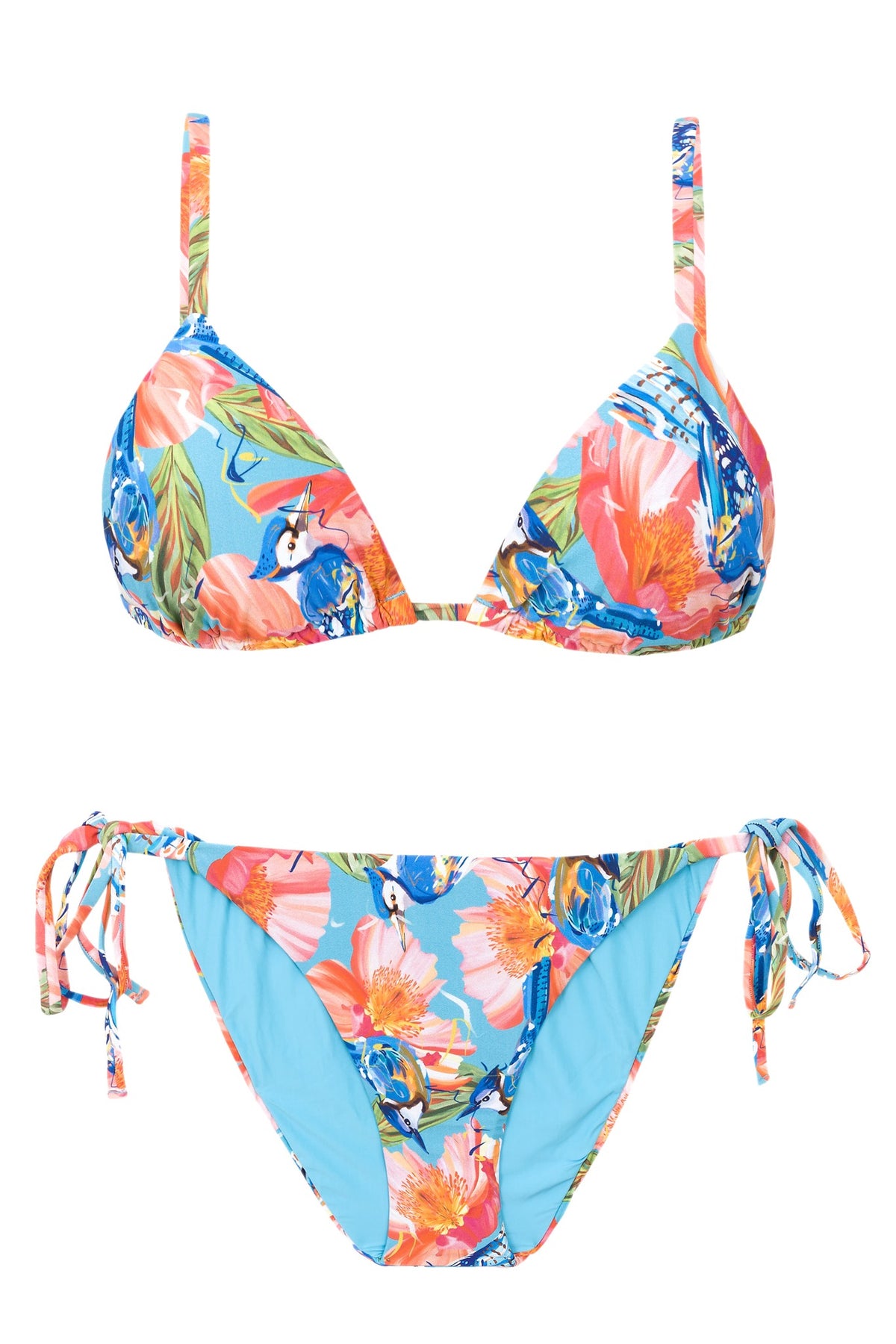 Product Front: Rio De Sol Two Piece Swimwear Set Zinnia Tri-Inv Ibiza-Comfy