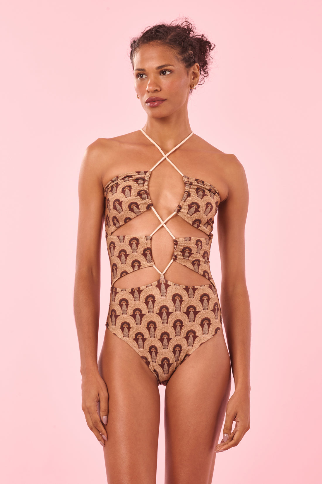 Model Front: Blueman One-Piece Makani Paola Corda