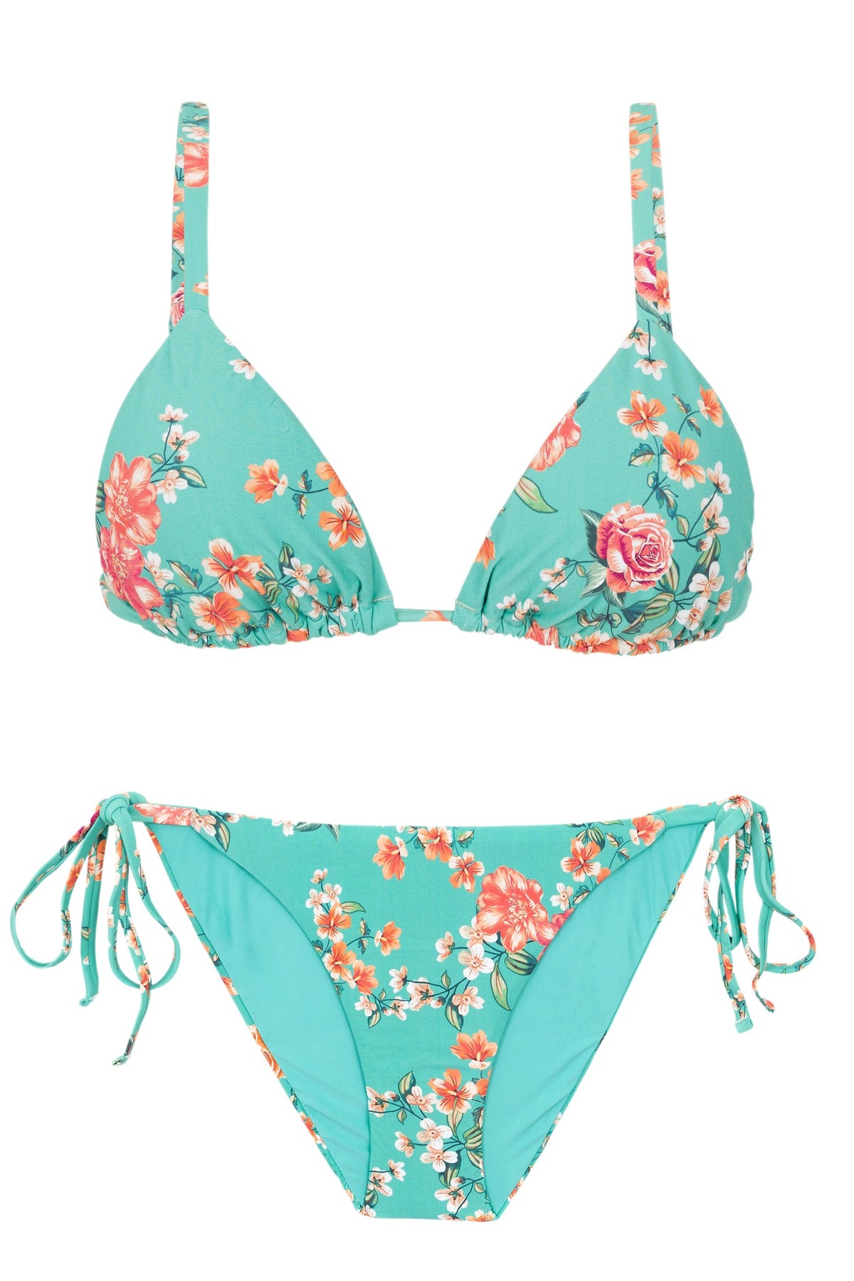 Product Front: Rio De Sol Two Piece Swimwear Set Botanic Tri-Inv Ibiza-Comfy
