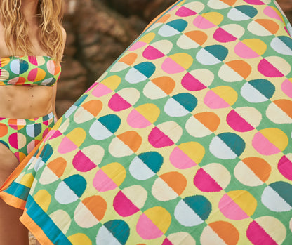 Image 09: Rio De Sol Set Set Garden-City Bandeau-Reto Hotpant-Cos