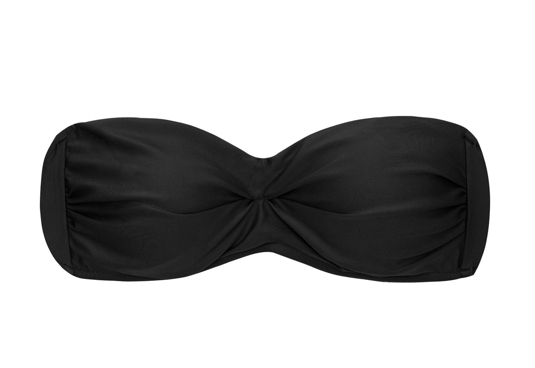 Product Front: Rio De Sol Top Top Preto Bandeau-Pli