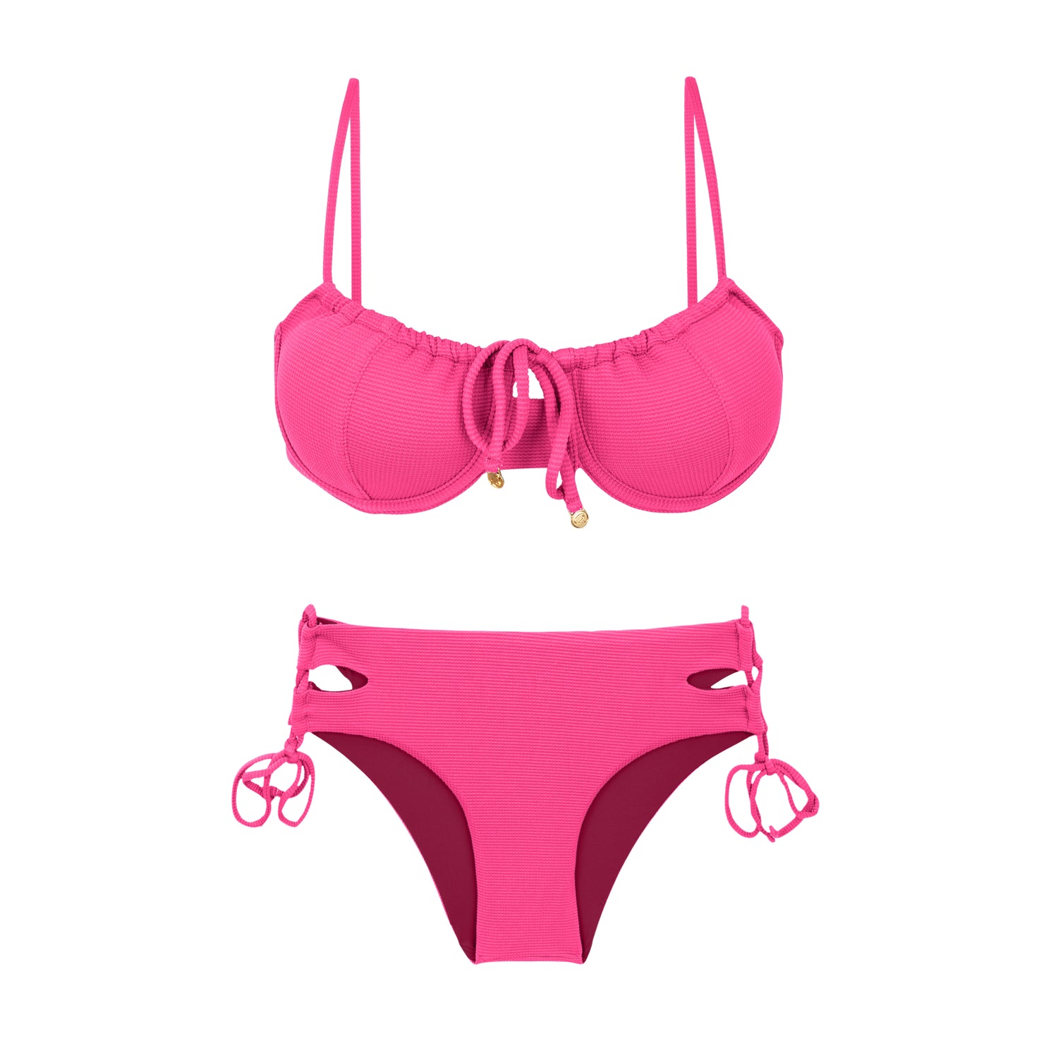 Product Front: Rio De Sol Set Set Mtx-Ultrapink Balconet-Tie Madrid