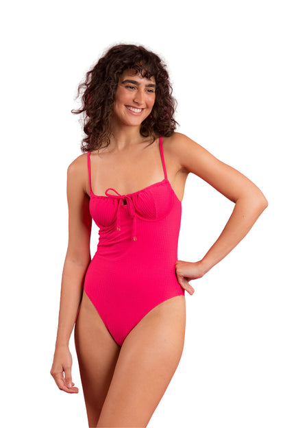 Image 04: Rio De Sol One-Piece Dots-Virtual-Pink Julia