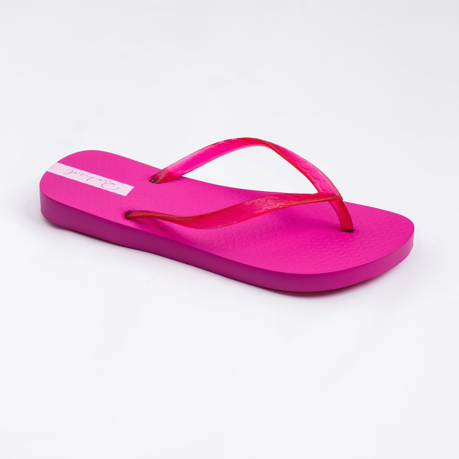 Product Back: Rio De Sol Flip-Flop Pink Slim