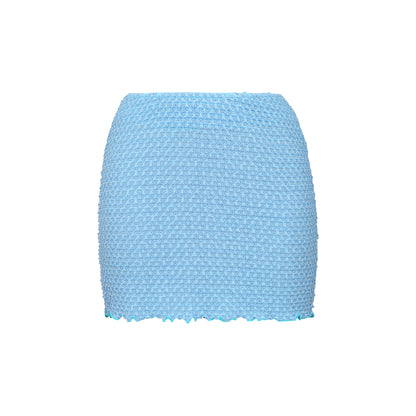 Product Front: Rio De Sol Beach Skirt Drift-Cianita Lila Skirt