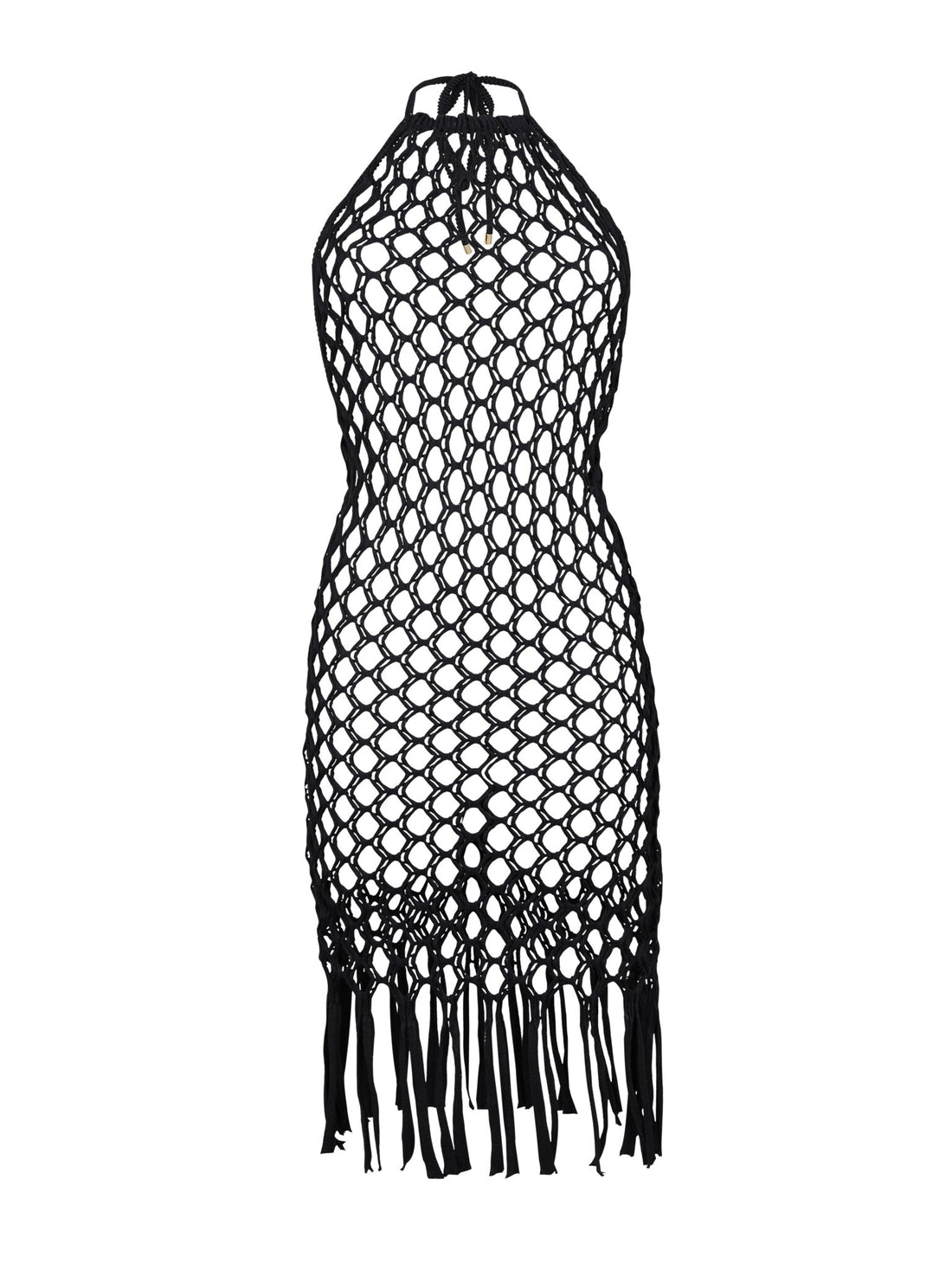 Product Front: Rio De Sol Midi Dress Black Serena Dress