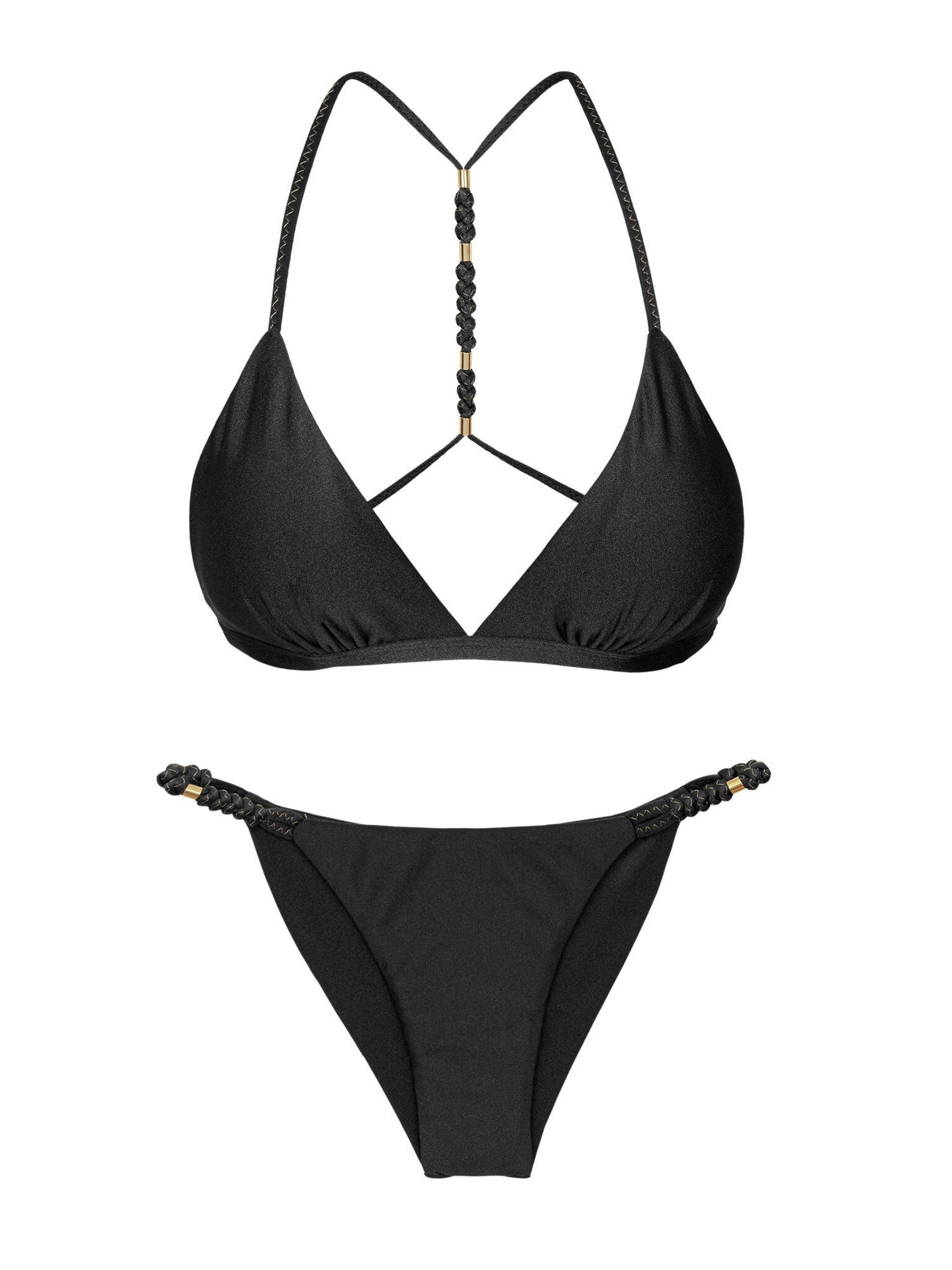 Product Front: Rio De Sol Set Set Shimmer-Black Tri-Fixo-Noa Cheeky-Noa