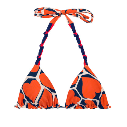 Product Front: Rio De Sol Top Top Amore-Red Tri-Rev