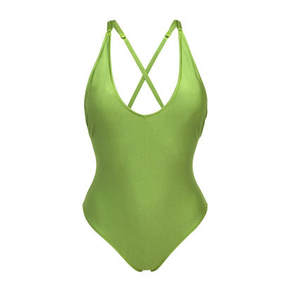Product Front: Rio De Sol One-Piece Shimmer-Botanica Sunny